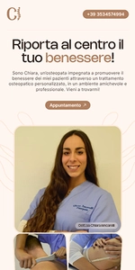 Sito sviluppato per Chiara Iencarelli, versione mobile